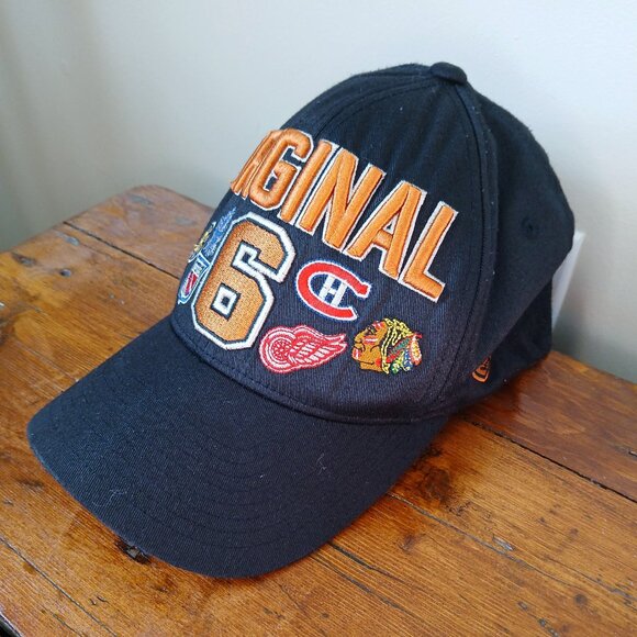 RARE! Vintage NHL Hockey Original 6 Baseball Cap - 1997 - RAFTERS COLLECTION - - Picture 3 of 5